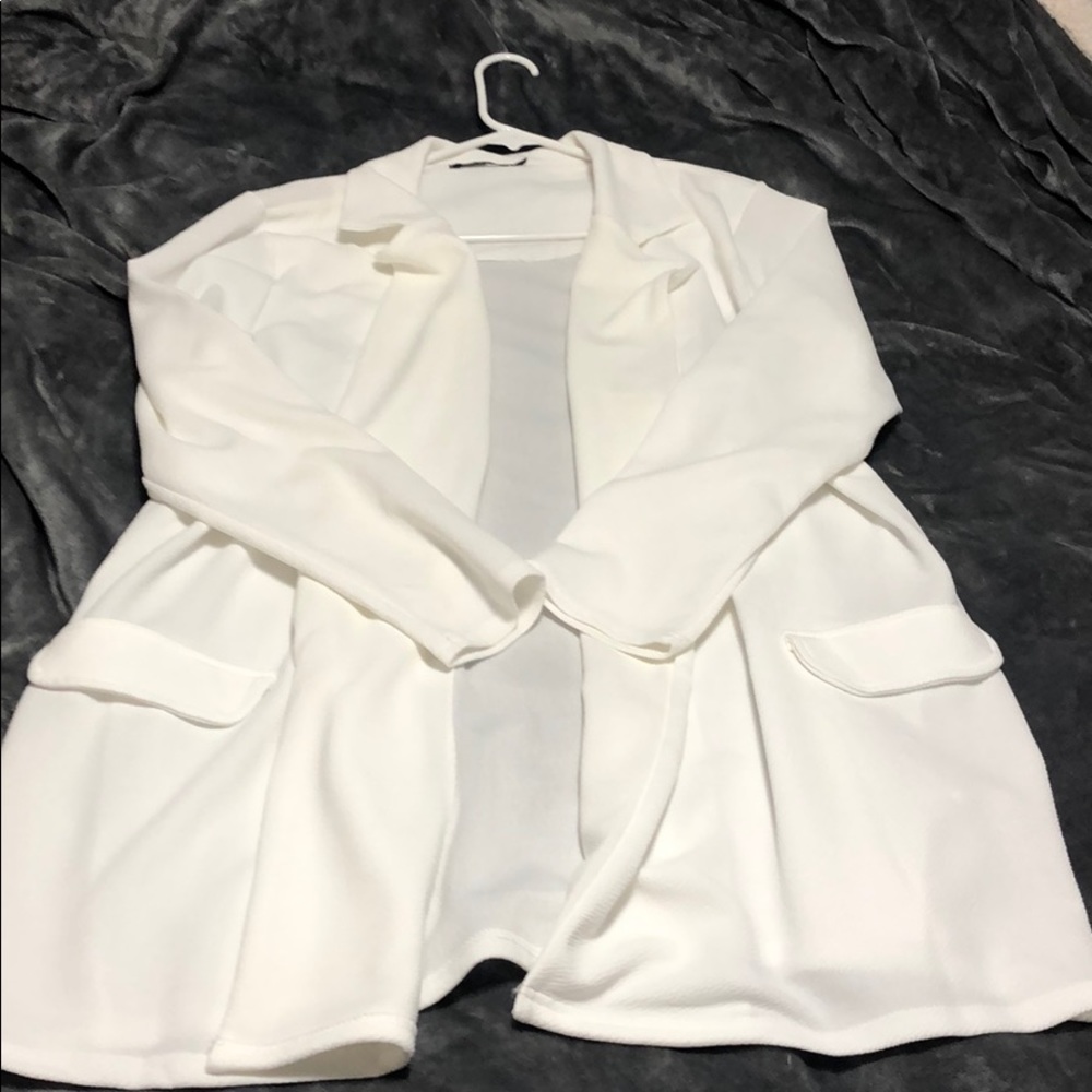 White Blazer